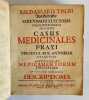 Casus medicinales praxi triginta sex annorum observati. . TIMAEUS VON GÛLDENKLEE (Balthasar).