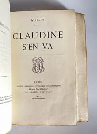 Claudine s'en va.
