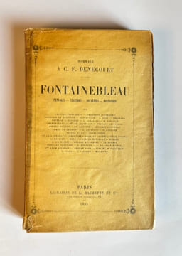 Hommage à C. F. Denecourt. Fontainebleau. Paysages - Légendes - Souvenirs - Fantaisies.. BAUDELAIRE. —