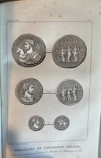 Histoire physique, civile et morale de Paris. Sixième édition. 1837-1838. 8 vol. — Atlas. — Histoire physique, civile et morale des environs de Paris. deuxième édition. 1838. 6 vol. —