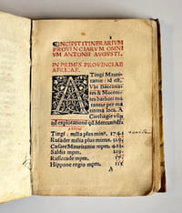 Itinerarium Provinciarum omnium Antonini Agusti, cum fragmento ejusdem necnon indice...