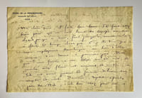 Lettre autographe signée à Marguerite Moreno.