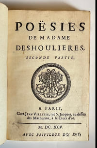Poésies.