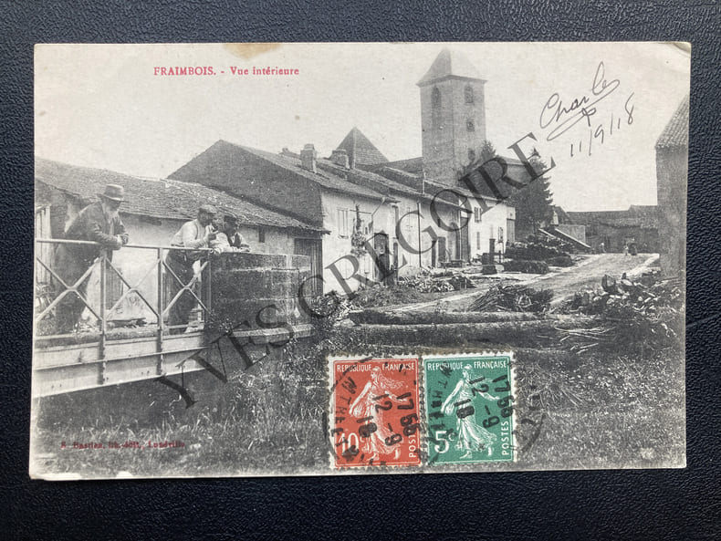 FRAIMBOIS-VUE INTERIEURE-CARTE POSTALE. 