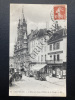 COMPIEGNE-L'HOTEL DE VILLE ET L'HOTEL DE LA CLOCHE-CARTE POSTALE. 