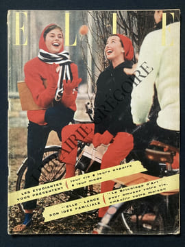 ELLE-N°578-21 JANVIER 1957. undefined