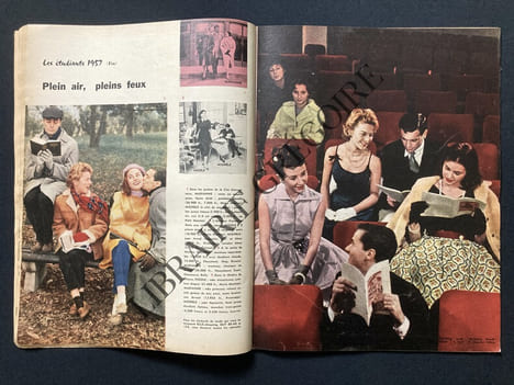 ELLE-N°578-21 JANVIER 1957. undefined