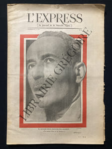 L'EXPRESS-N°384-23 OCTOBRE 1958-ANTOINE PINAY