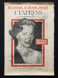 L'EXPRESS-N°391-11 DECEMBRE 1958-CARMEN TESSIER