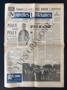 LES NOUVELLES LITTERAIRES-N°1775-7 SEPTEMBRE 1961