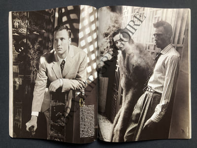 VOGUE HOMMES-N°142-SEPTEMBRE 1991-GREGORY PECK