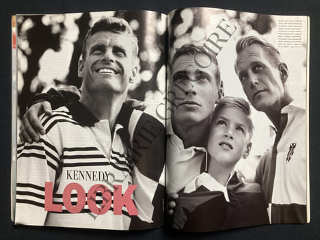 VOGUE HOMMES-N°147-MARS 1992-MARCELLO MASTROIANNI. undefined