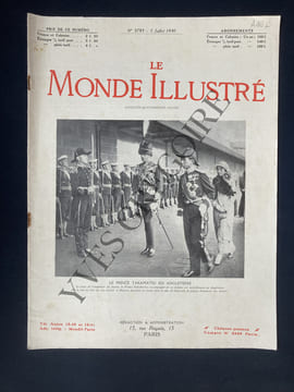 LE MONDE ILLUSTRE-N°3785-5 JUILLET 1930. undefined