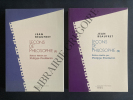 LECONS DE PHILOSOPHIE-TOMES 1 ET 2. JEAN BEAUFRET