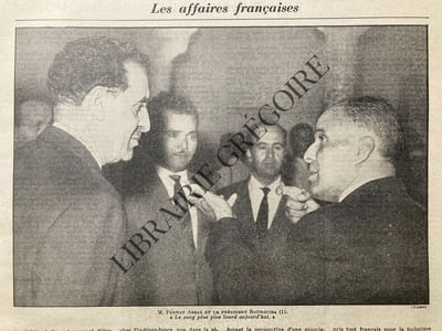 L'EXPRESS-N°440-19 NOVEMBRE 1959-CATHERINE ROUVEL-SUPPLEMENT MITTERRAND ACCUSE