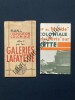 PLAN DE L'EXPOSITION COLONIALE PARIS 1931 OFFERT PAR LES GALERIES LAFAYETTE. 