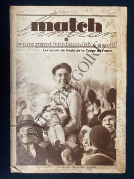 MATCH L'INTRAN-N°287-8 MARS 1932. undefined