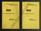 TRAITE DE LA NATURE HUMAINE-TOMES 1 ET 2. HUME