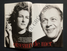 VOGUE HOMMES-N°140-JUIN 1991-FLORENCE ARTHAUD ET MICHEL ROCARD. 
