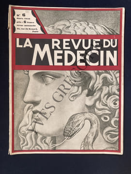 LA REVUE DU MEDECIN-N°6-MARS 1930. undefined