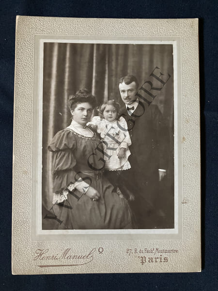 GEORGES REGIS-TENOR-PHOTOGRAPHIE HENRI MANUEL. 