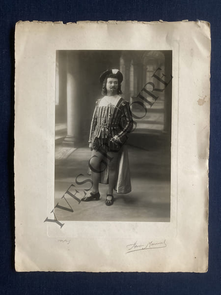 GEORGES REGIS-TENOR-STUDIO HENRI MANUEL. 