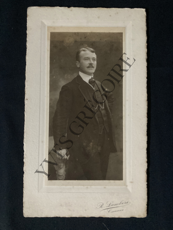 GEORGES REGIS-TENOR-PHOTOGRAPHIE STUDIO R.LAMBERT-CANNES. 