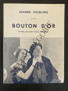 "BOUTON D'OR"-PLAQUETTE ACE (L'ALLIANCE CINEMATOGRAPHIQUE EUROPEENNE)