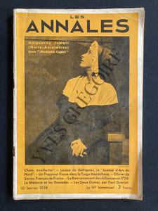 LES ANNALES-10 JANVIER 1938