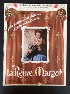 LA CINEMATOGRAPHIE FRANCAISE-N°1577-17 JUILLET 1954-LA REINE MARGOT