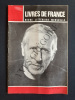 LIVRES DE FRANCE (revue littéraire mensuelle)-AVRIL 1966. 