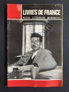 LIVRES DE FRANCE (revue littéraire mensuelle)-OCTOBRE 1965