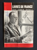 LIVRES DE FRANCE (revue littéraire mensuelle)-JANVIER 1965. 