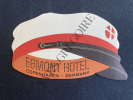 ETIQUETTE "EGMONT HOTEL COPENHAGEN DENMARK". 