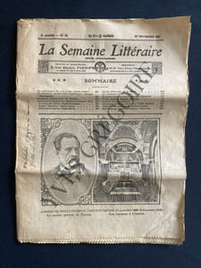 LA SEMAINE LITTERAIRE-N°98-16 NOVEMBRE 1913