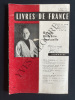 LIVRES DE FRANCE (revue littéraire mensuelle)-OCTOBRE 1957. 