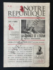 NOTRE REPUBLIQUE-N°211-VENDREDI 18 MARS 1966. 