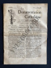 LA DOCUMENTATION CATHOLIQUE-N°4-1 MARS 1919. 