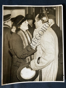 PHOTOGRAPHIE DOUGLAS FAIRBANKS ET ETHEL BARRYMORE