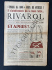 RIVAROL-N°453-17 SEPTEMBRE 1959. 