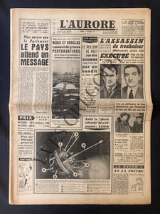 L'AURORE-N°4461-MARDI 13 JANVIER 1959