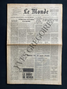 LE MONDE-N°7809-VENDREDI 20 FEVRIER 1970