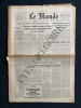 LE MONDE-N°7825-MERCREDI 11 MARS 1970. 