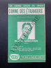 COMME DES ETRANGERS-PARTITION MUSICALE. CHARLES AZNAVOUR