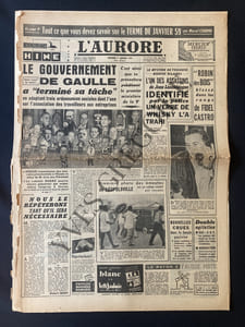 L'AURORE-N°4456-MERCREDI 7 JANVIER 1959