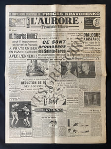 L'AURORE-N°1383-MERCREDI 23 FEVRIER 1949