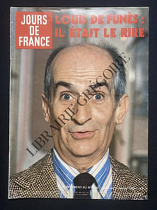 JOURS DE FRANCE-SUPPLEMENT AU N°466-DU 5 AU 11 FEVRIER 1983-LOUIS DE FUNES