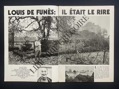 JOURS DE FRANCE-SUPPLEMENT AU N°466-DU 5 AU 11 FEVRIER 1983-LOUIS DE FUNES