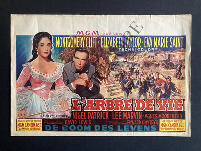 L'ARBRE DE VIE (RAINTREE COUNTY)-FILM DE EDWARD DMYTRYK-1957-AFFICHE