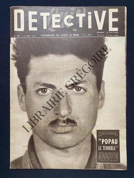 DETECTIVE-N°580-12 AOUT 1957. undefined